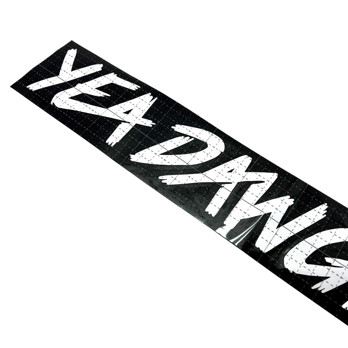 Yea Dawgies Car Sticker - White