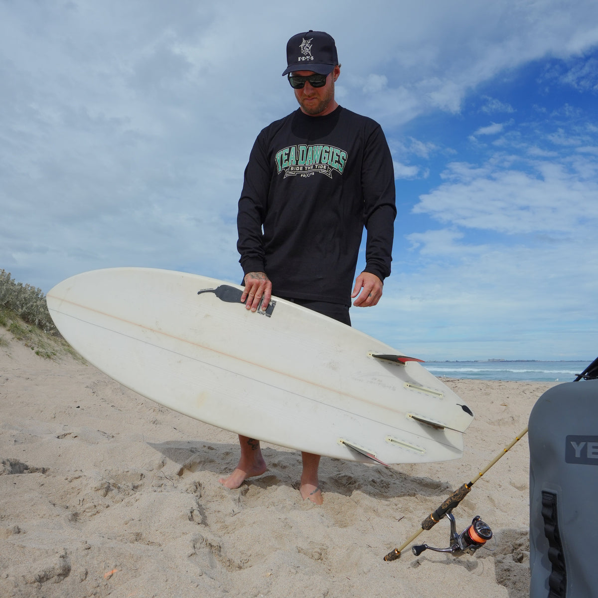 Ride the Tide Long Sleeve - Black